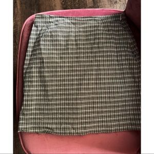 Vintage High Waisted Preppy Pencil Skirt